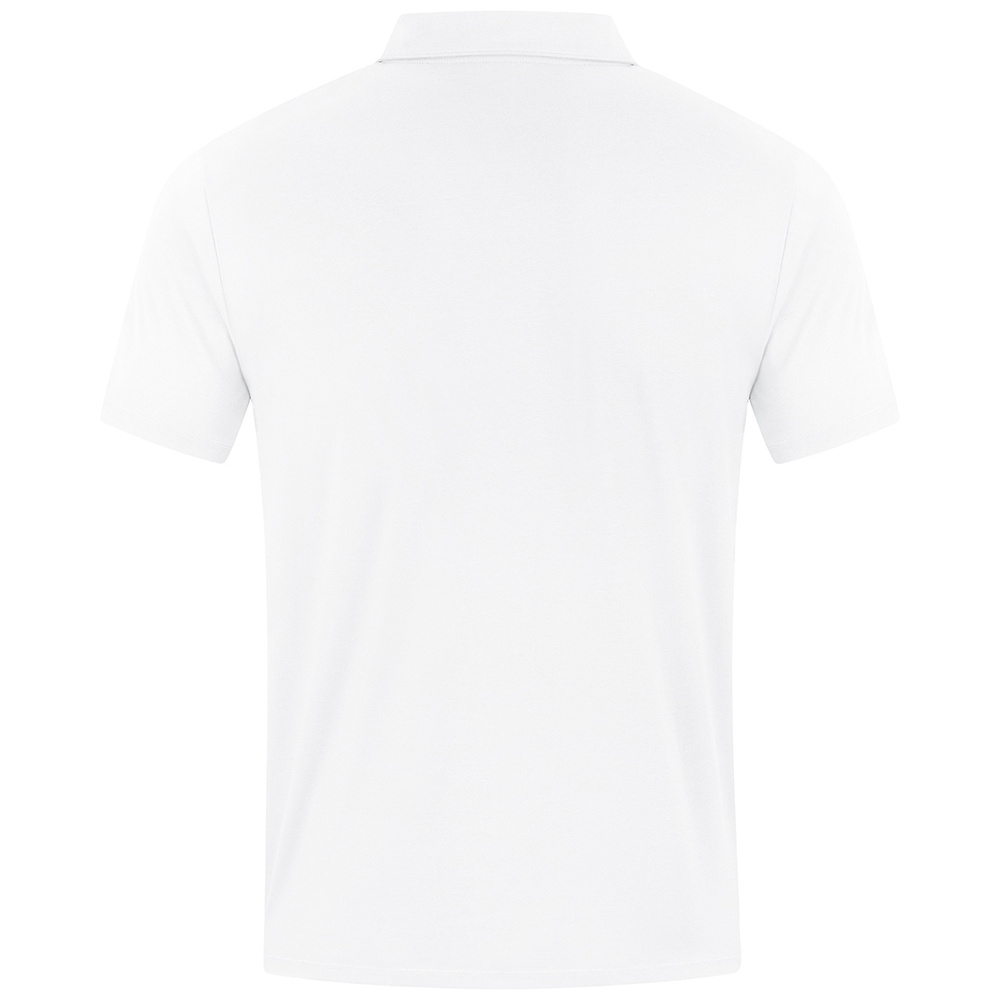 JAKO POWER POLO, WHITE-BLACK MEN. 