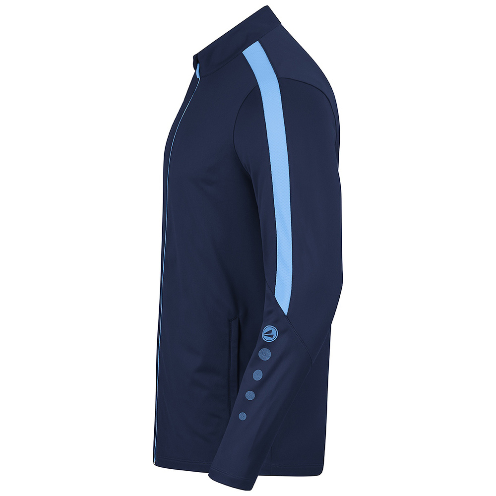 JAKO POWER POLYESTER JACKET, SEABLUE-SKY BLUE KIDS. 