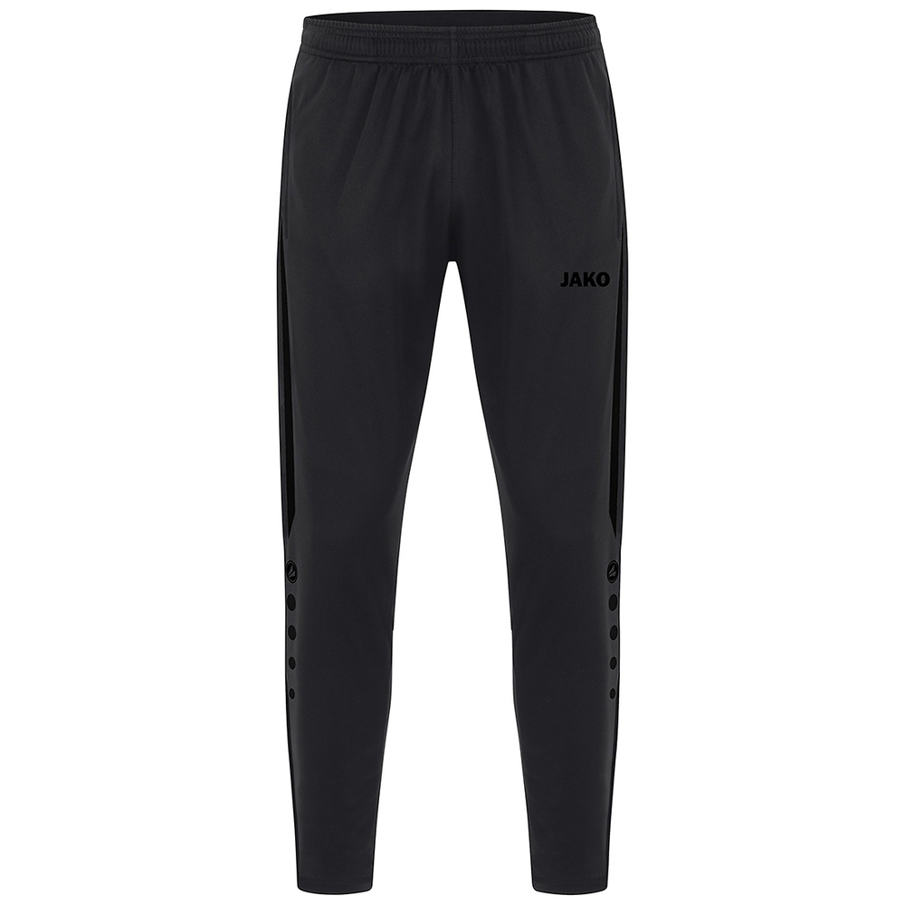 JAKO POWER POLYESTER TROUSERS, BLACK KIDS. 