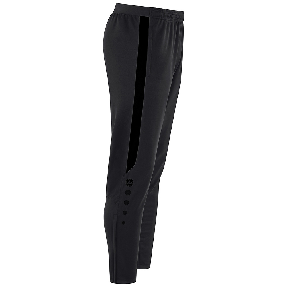 JAKO POWER POLYESTER TROUSERS, BLACK KIDS. 