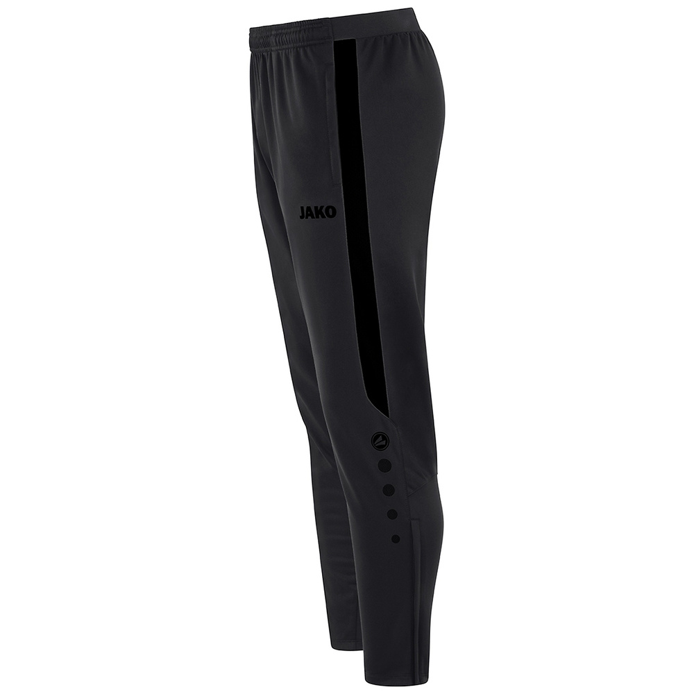 JAKO POWER POLYESTER TROUSERS, BLACK MEN. 