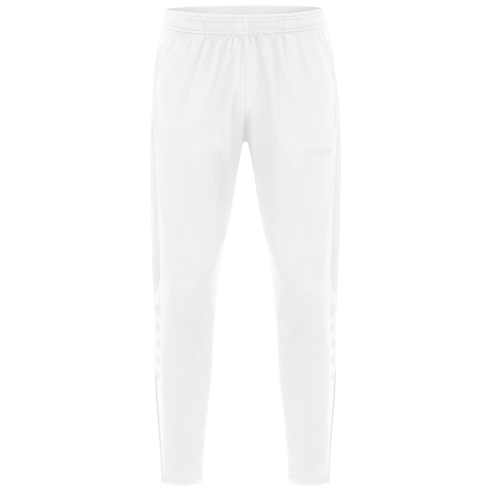 JAKO POWER POLYESTER TROUSERS, WHITE KIDS. 