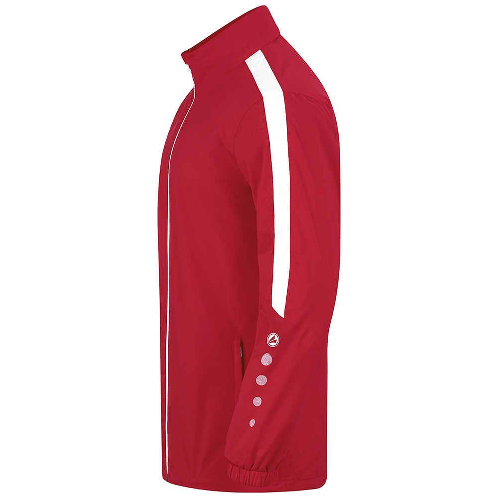 JAKO POWER RAIN JACKET, RED-WHITE KIDS. 