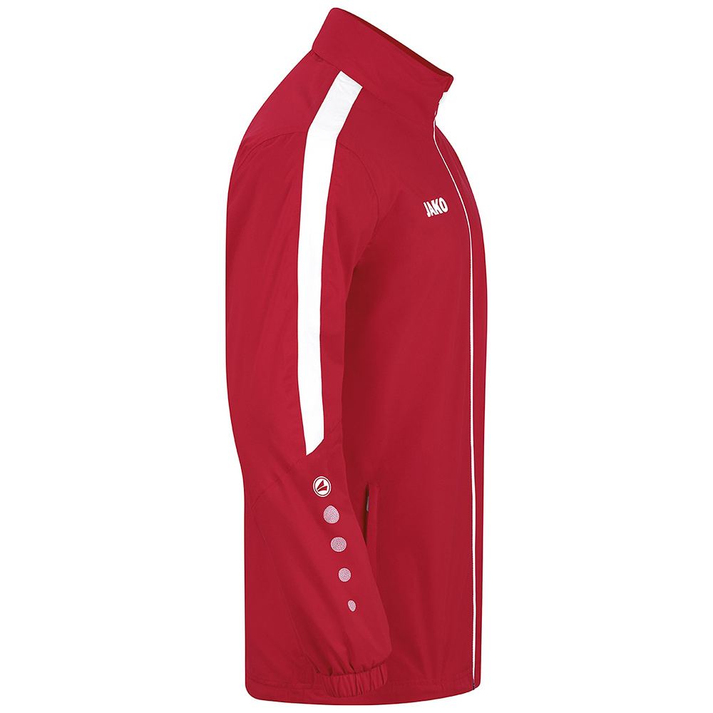 JAKO POWER RAIN JACKET, RED-WHITE UNISEX. 