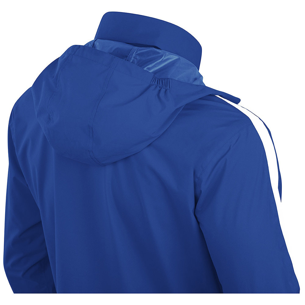 JAKO POWER RAIN JACKET, ROYAL-WHITE KIDS. 