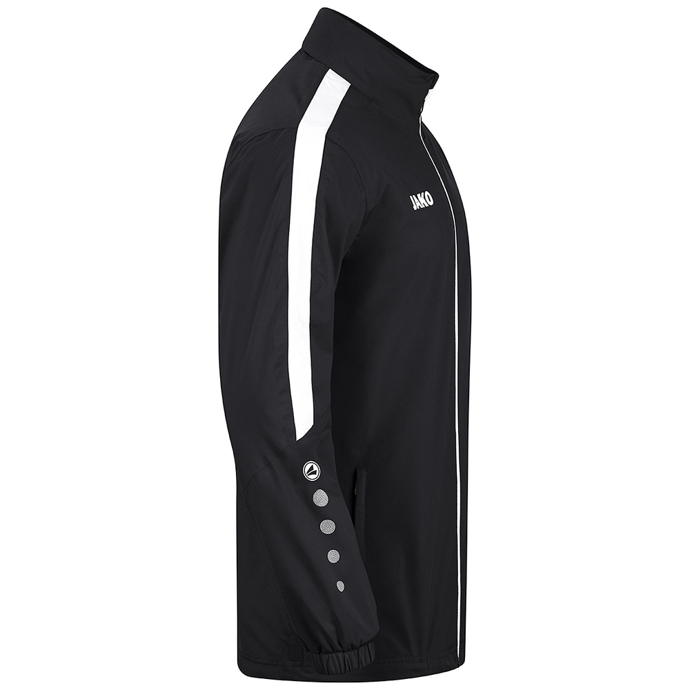 JAKO POWER RAIN JACKET BLACK WHITE UNISEX