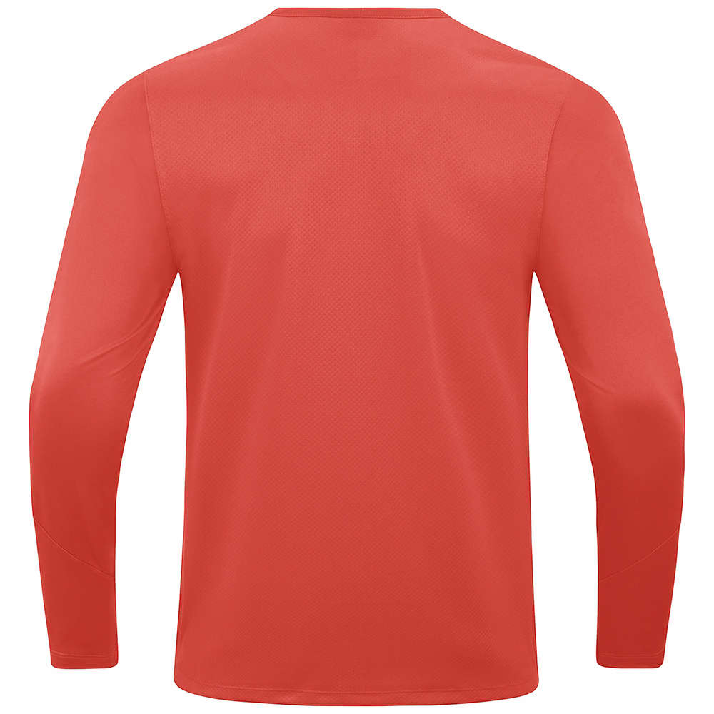 JAKO POWER SWEATER, FLAME-SEABLUE UNISEX. 