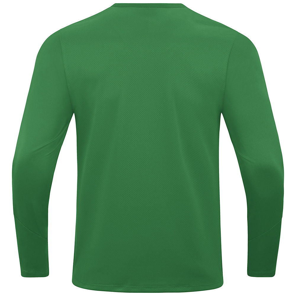 JAKO POWER SWEATER, SPORT GREEN-WHITE UNISEX. 