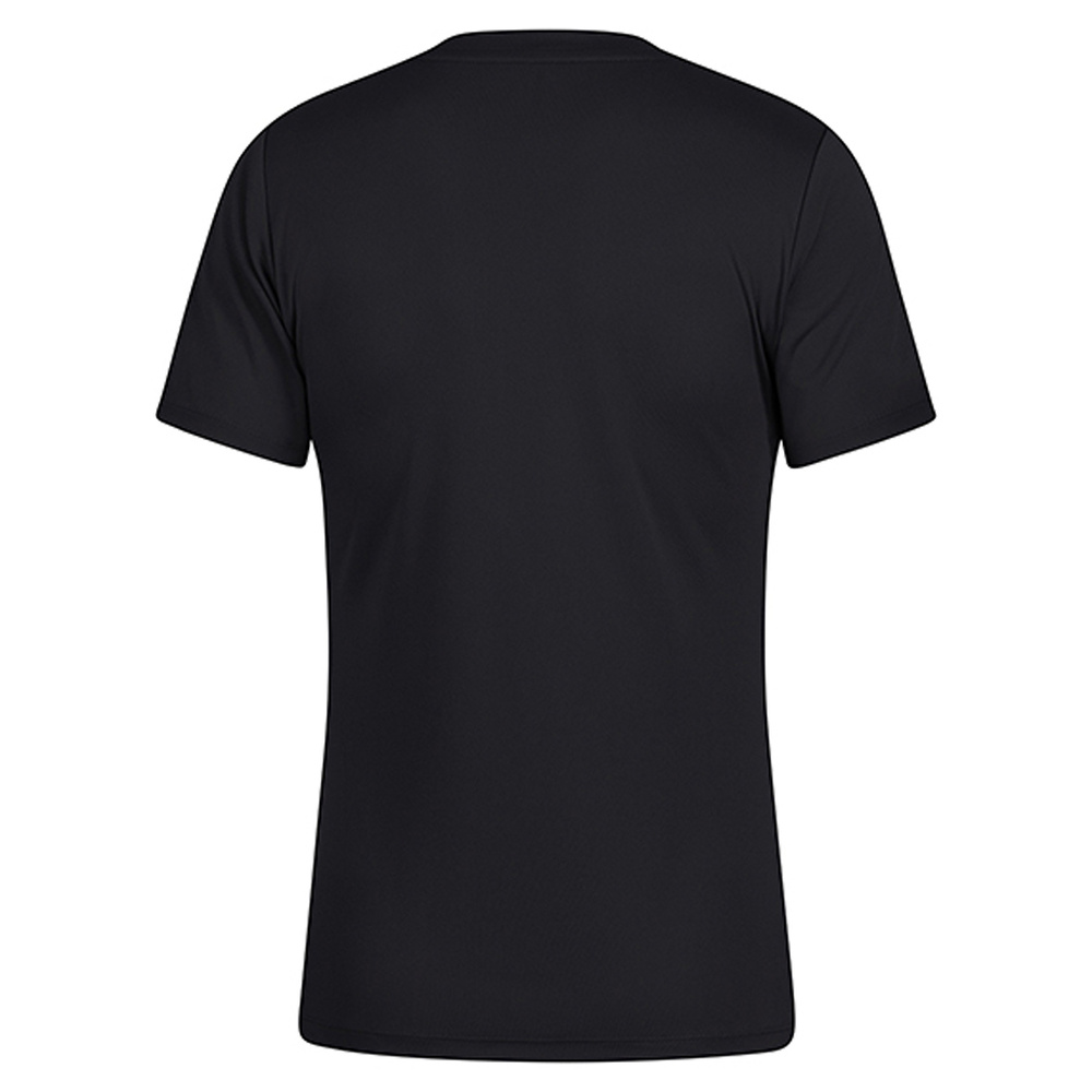 JAKO POWER T-SHIRT SHORT SLEEVE, BLACK-WHITE WOMEN. 