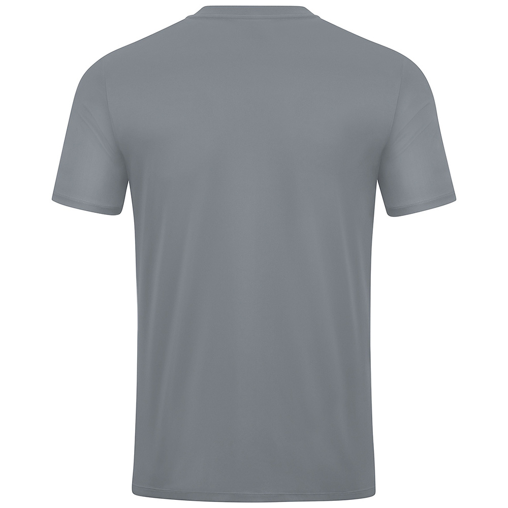 JAKO POWER T-SHIRT SHORT SLEEVE, STONE GREY-WHITE MEN. 