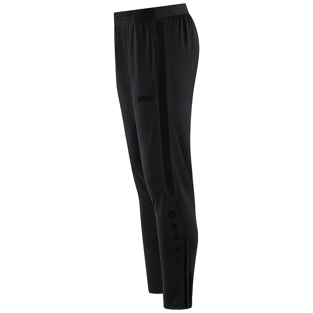 JAKO POWER TRAINING TROUSERS, BLACK KIDS. 