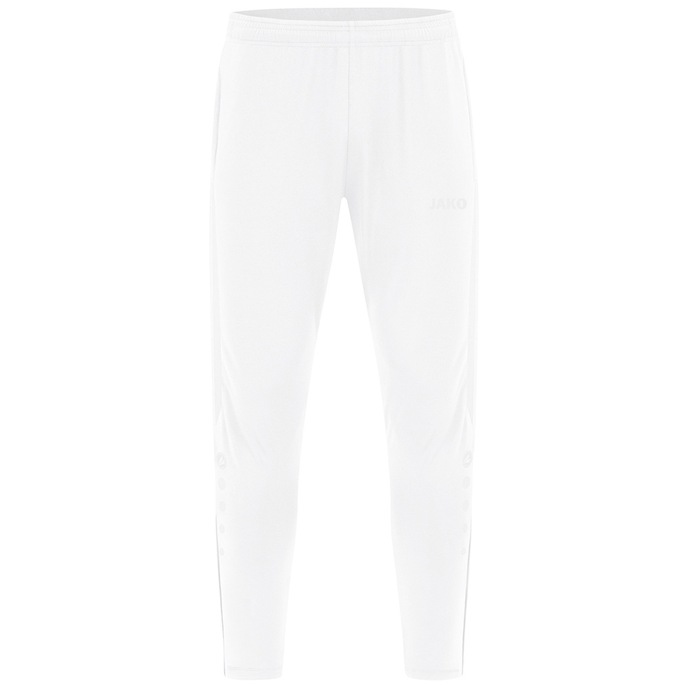 JAKO POWER TRAINING TROUSERS, WHITE KIDS. 