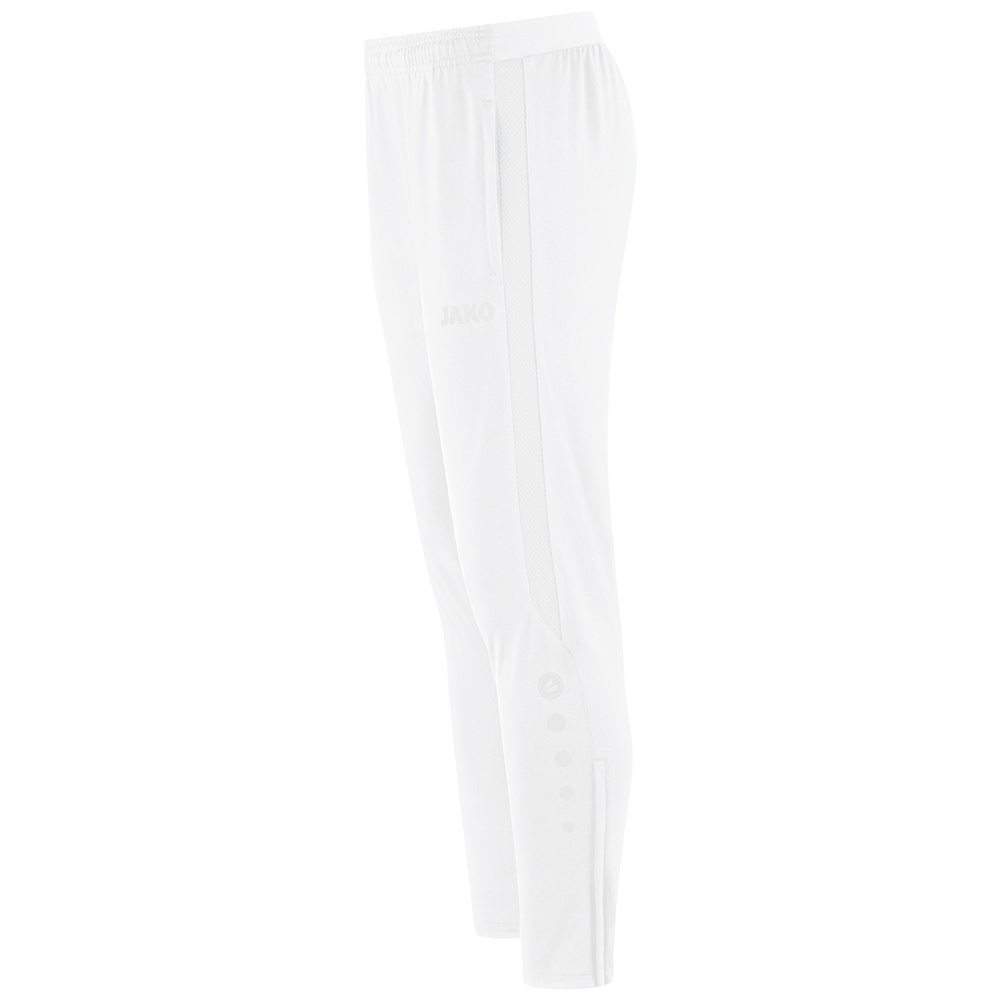 JAKO POWER TRAINING TROUSERS, WHITE KIDS. 