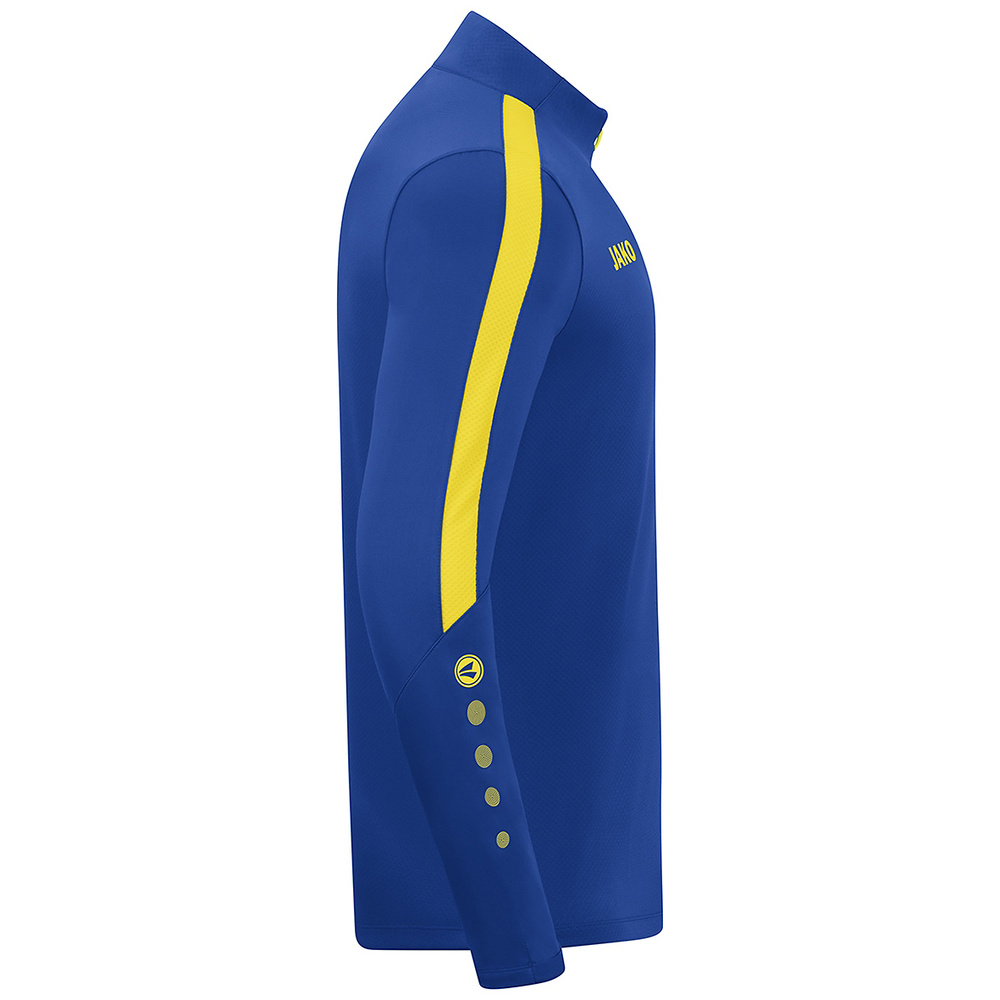 JAKO POWER ZIP TOP, ROYAL-CITRO UNISEX. 