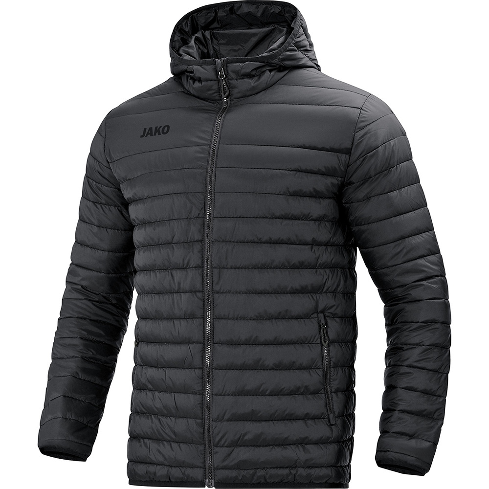 JAKO QUILTED JACKET, BLACK MEN. 