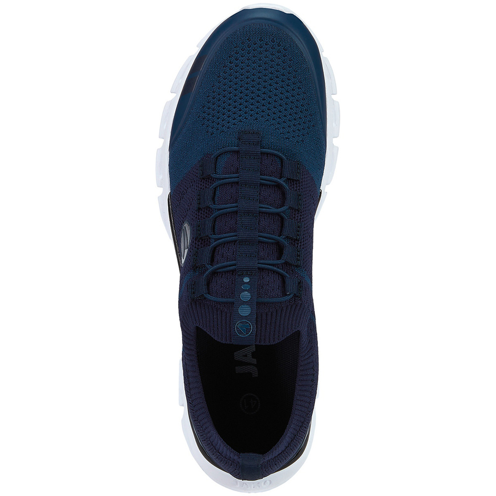 JAKO SNEAKER PREMIUM KNIT, SEABLUE-DARK BLUE. 