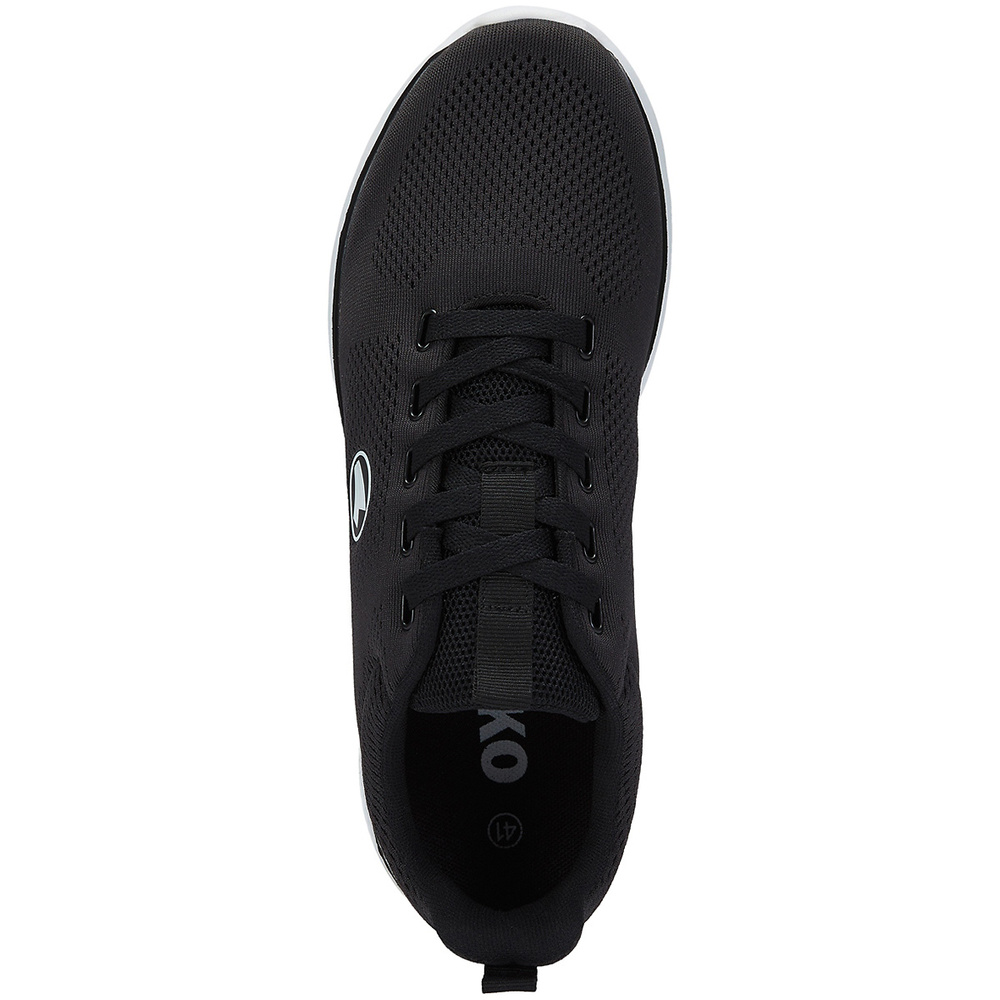 JAKO SNEAKERS TEAM MESH, JET BLACK. 