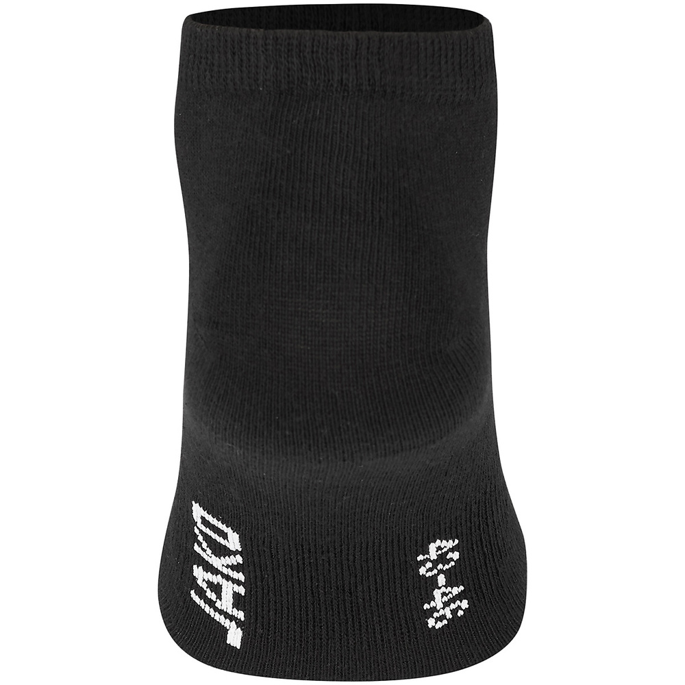 JAKO SOCK LINERS 3-PACK, BLACK. 