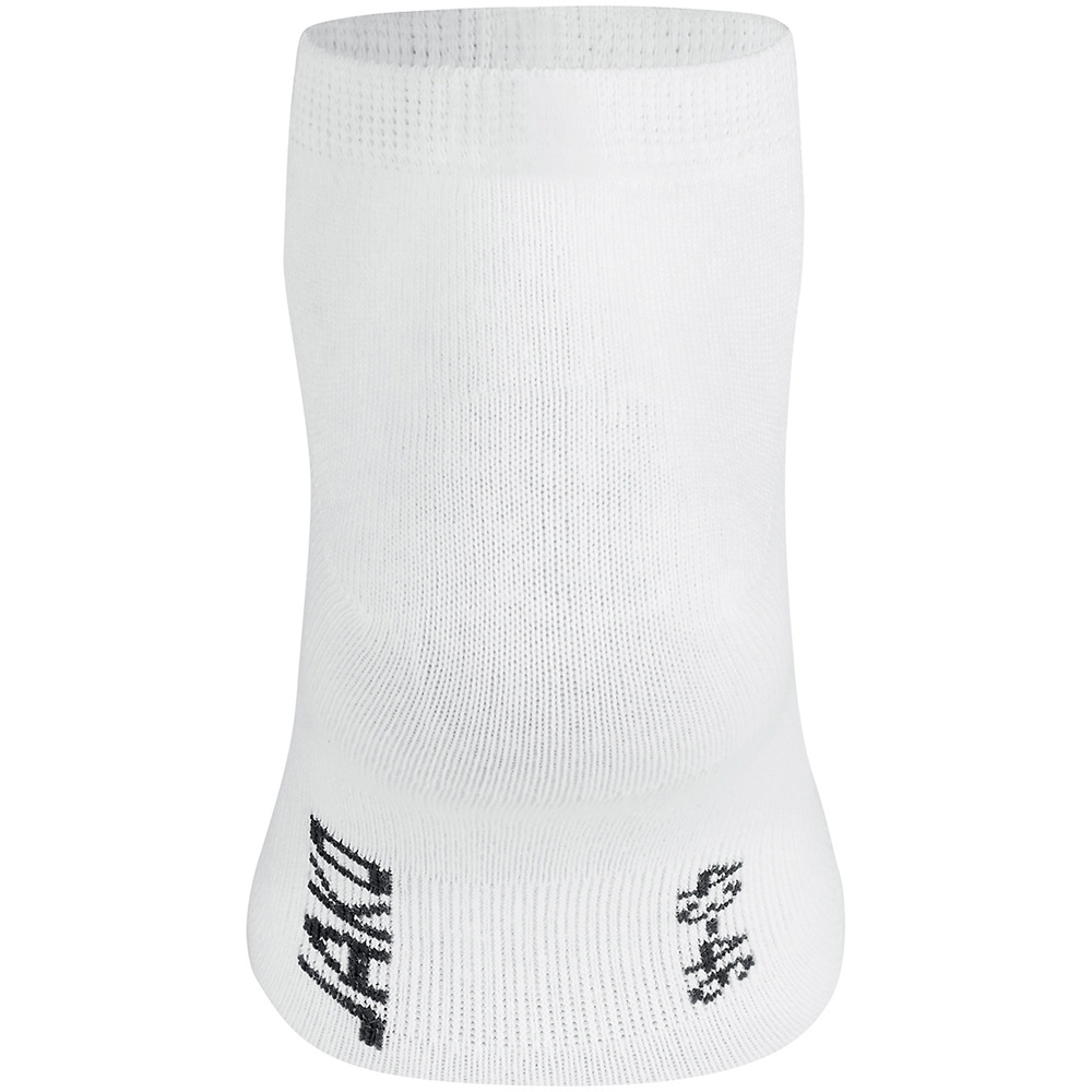 JAKO SOCK LINERS 3-PACK, WHITE. 