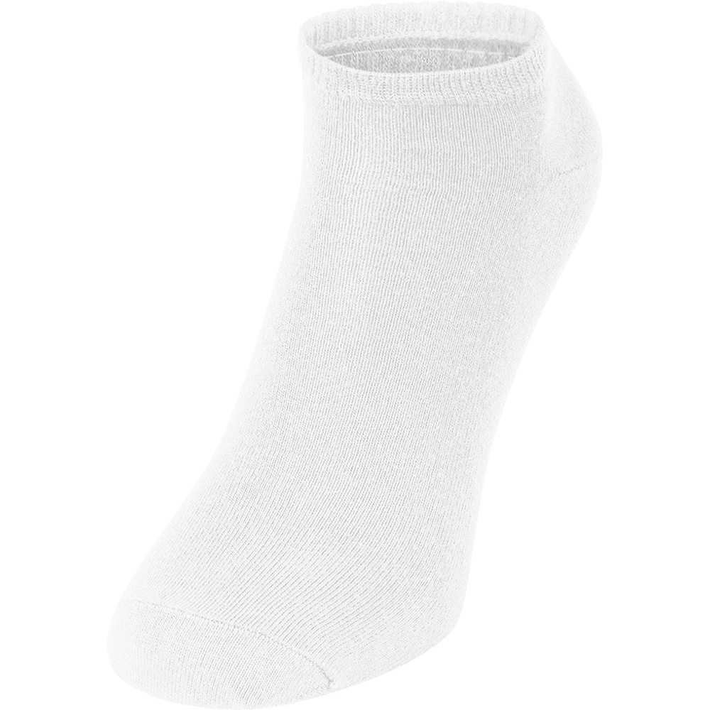 JAKO SOCK LINERS INVISIBLE 3-PACK, WHITE. 