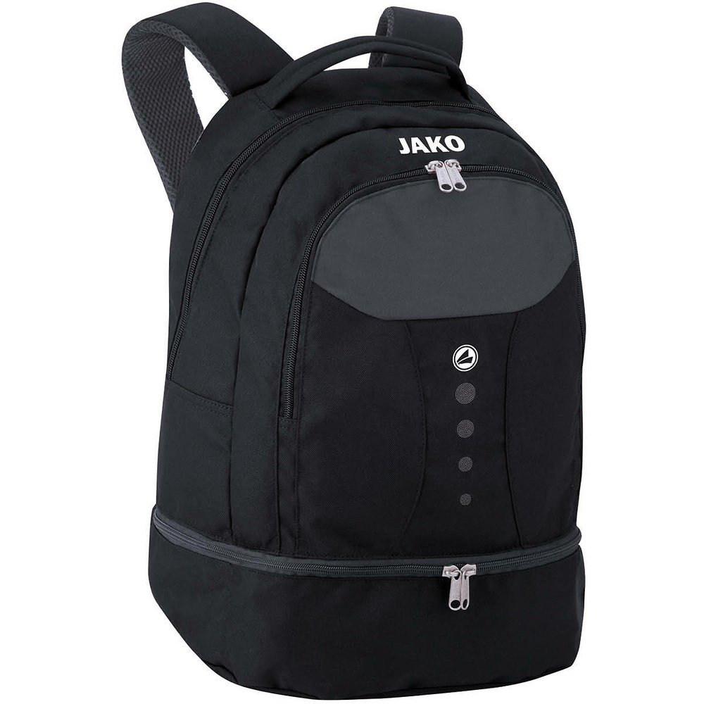 JAKO STRIKER BACKPACK, BLACK. 