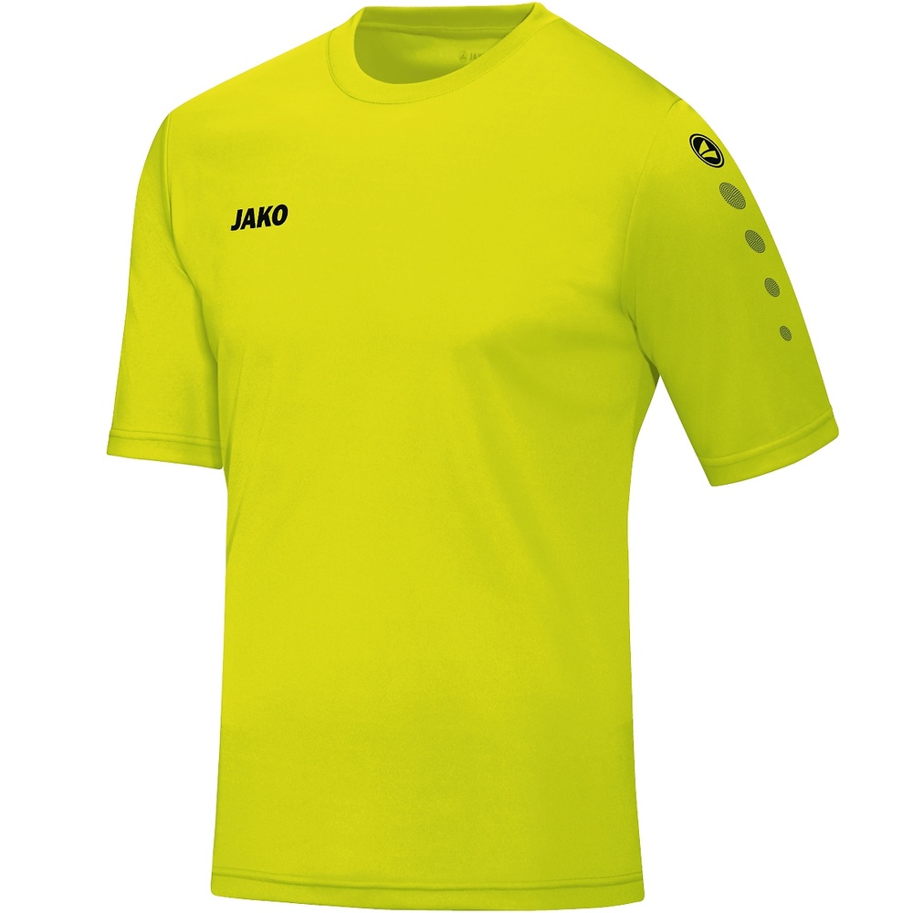 JAKO TEAM SHORT SLEEVE, LIME KIDS. 