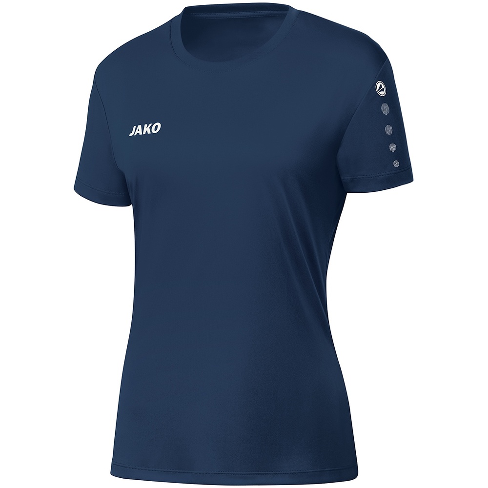 JAKO TEAM SHORT SLEEVE, NAVY WOMEN. 