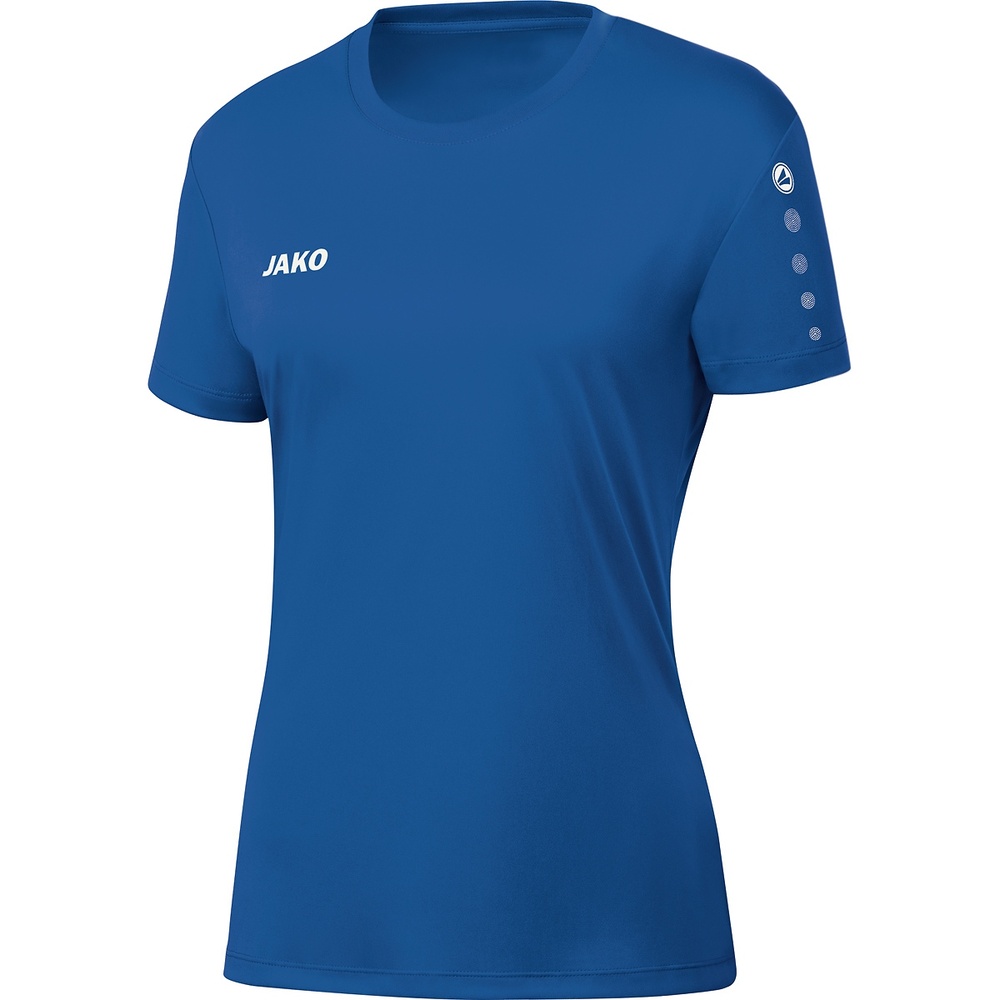 JAKO TEAM SHORT SLEEVE, SPORT ROYAL WOMEN. 