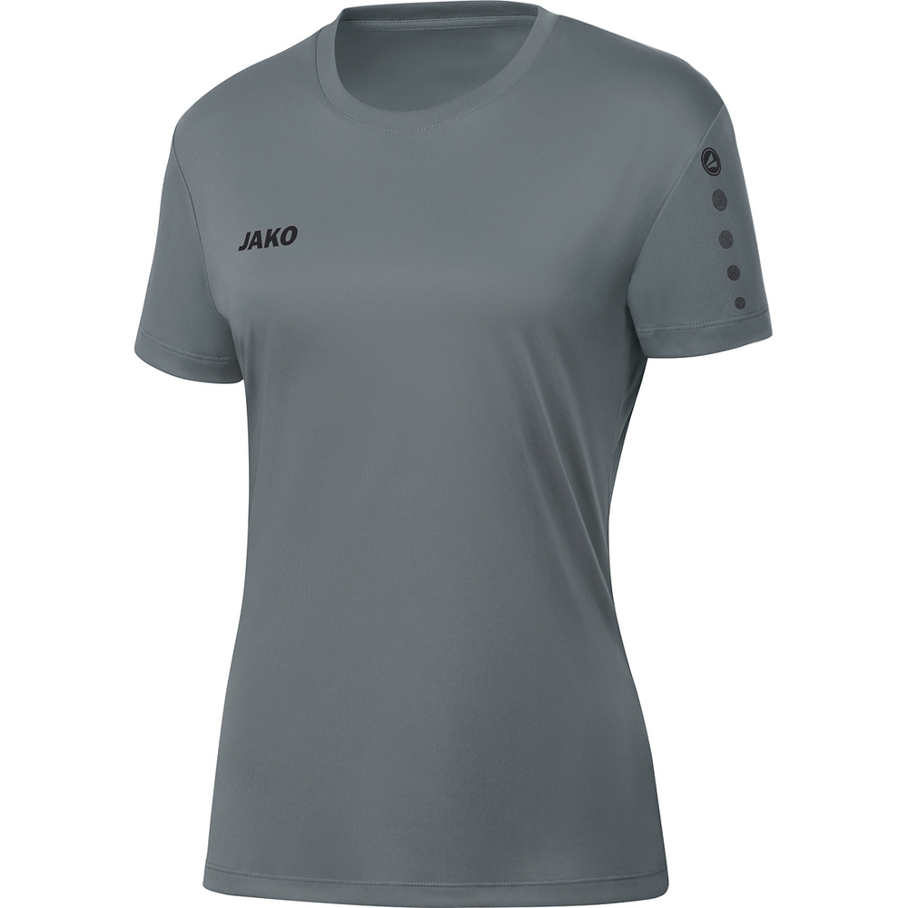 JAKO TEAM SHORT SLEEVE, STONE-GREY WOMEN. 