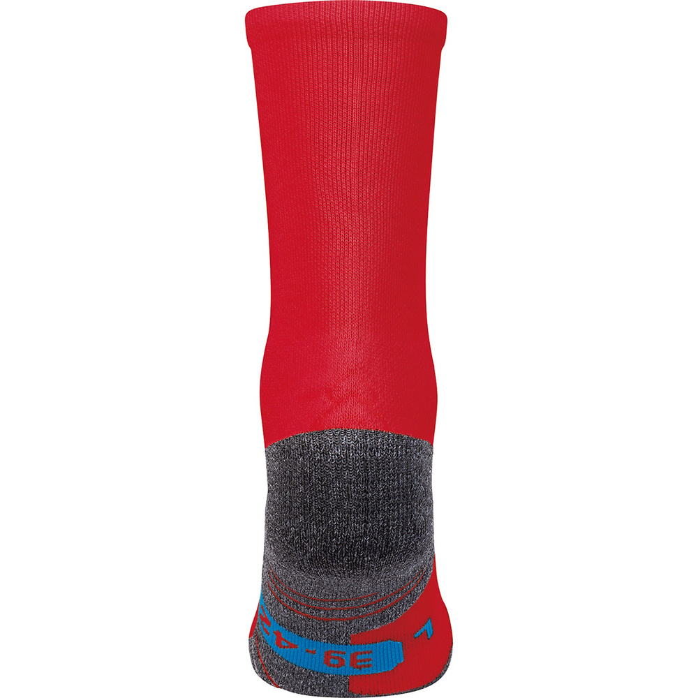 JAKO TRAINING SOCKS, SPORT RED. 