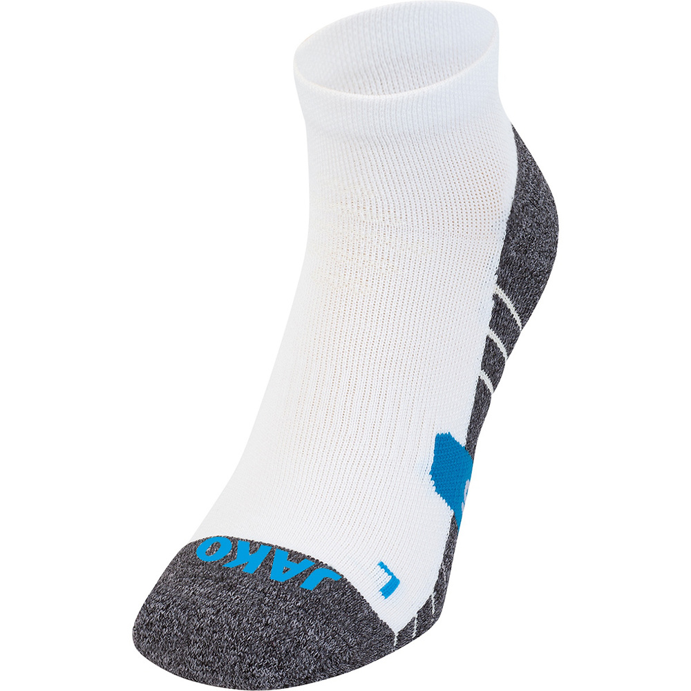 JAKO TRAINING SOCKS SHORT, WHITE. 