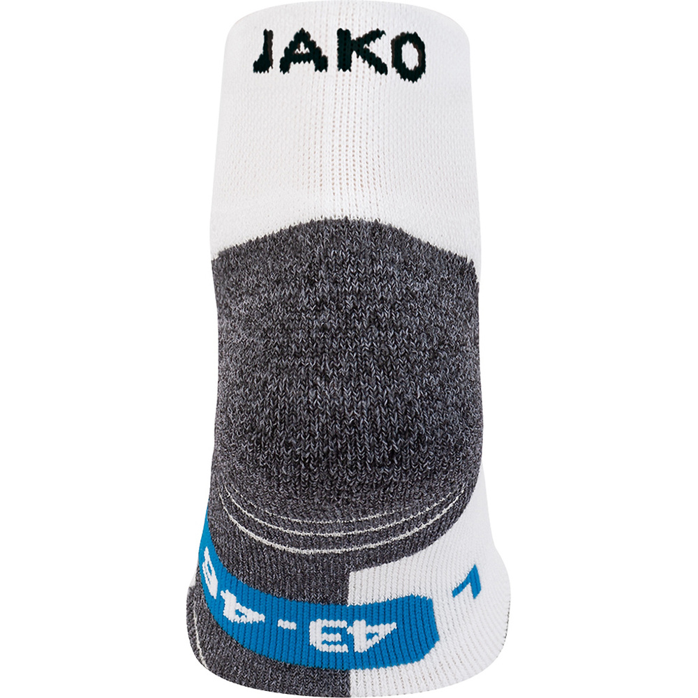 JAKO TRAINING SOCKS SHORT, WHITE. 