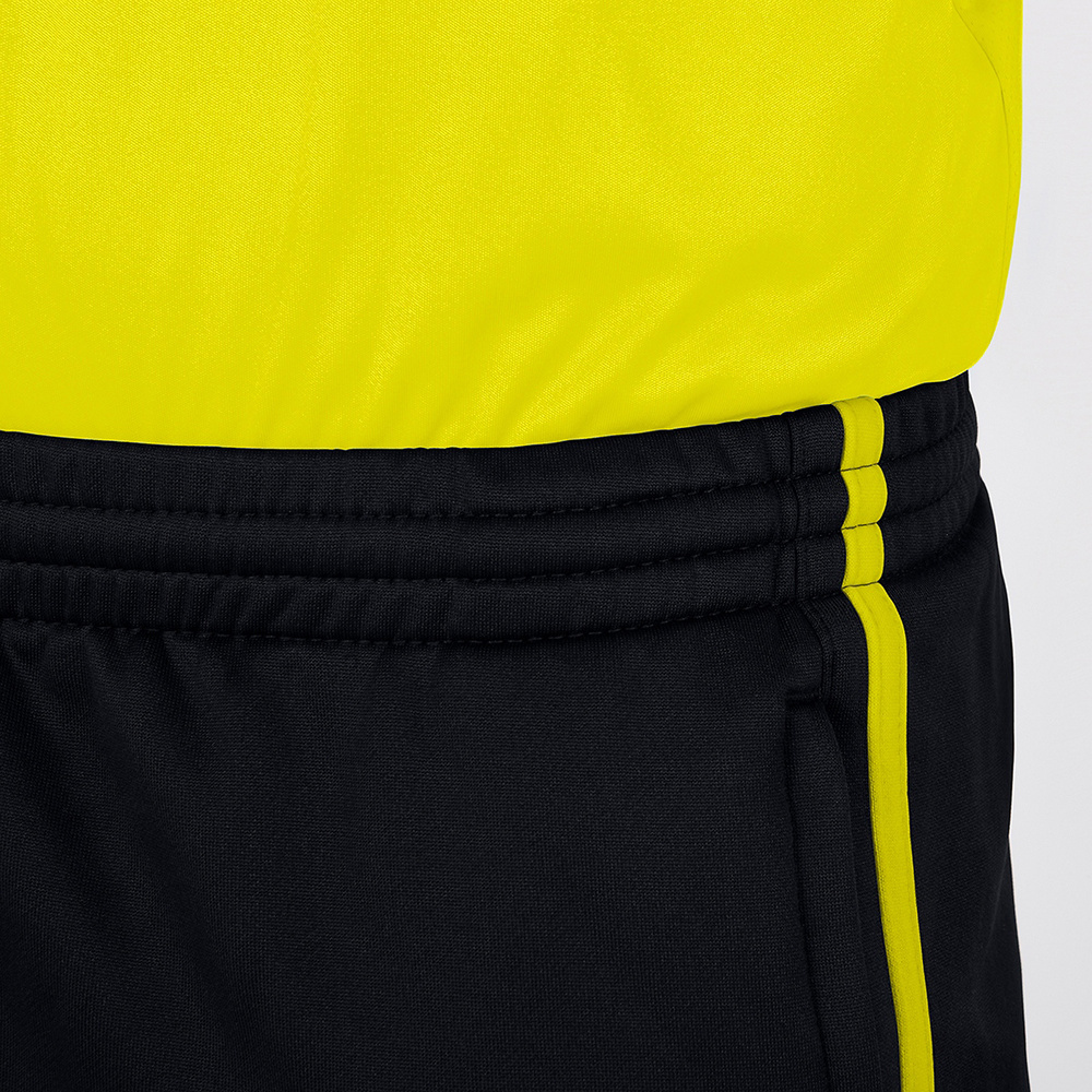 JAKO TRAINING TROUSERS ACTIVE BLACK-NEON YELLOW KIDS. 