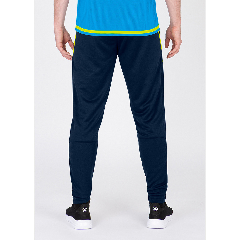 JAKO TRAINING TROUSERS ACTIVE SEABLUE-NEON YELLOW KIDS. 