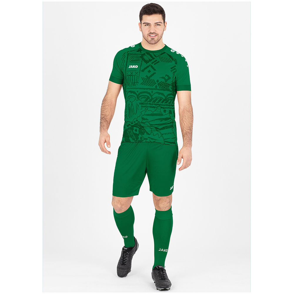 JAKO TRIKOT TROPICANA SHORT SLEEVE, SPORT GREEN MEN. 