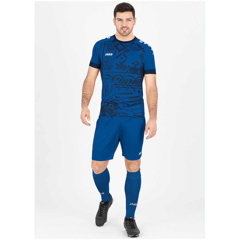 JAKO TRIKOT TROPICANA SHORT SLEEVE, SPORT ROYAL-NAVY MEN. 