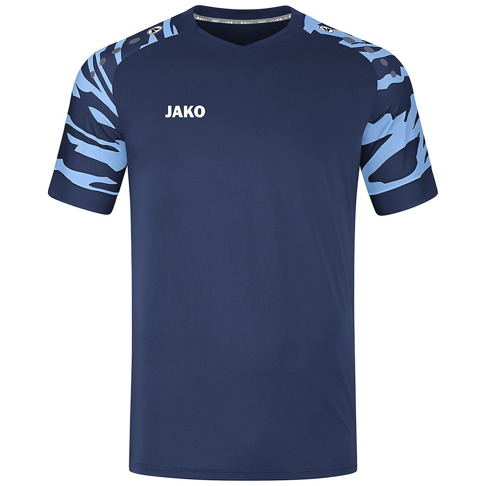 JAKO WILD JERSEY SHORT SLEEVE, NAVY-SKY BLUE UNISEX. 