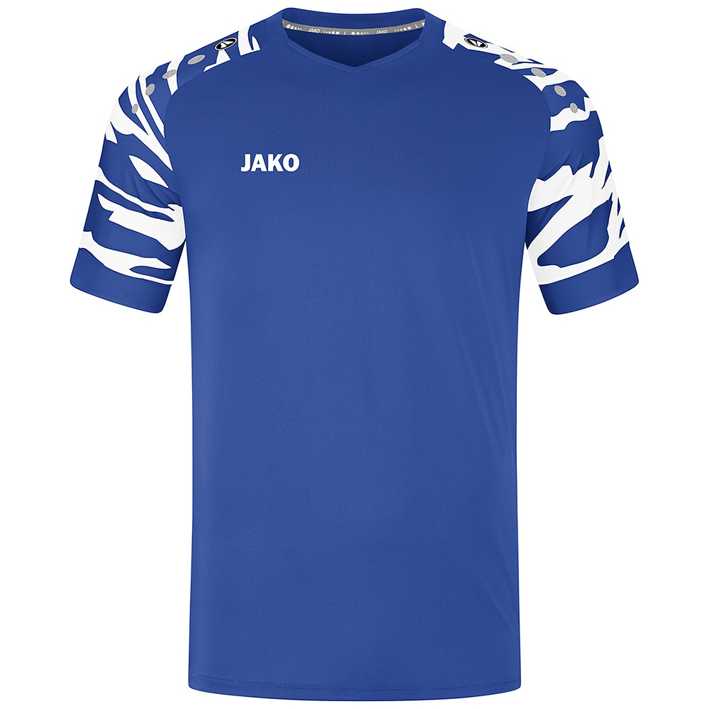 JAKO WILD JERSEY SHORT SLEEVE, ROYAL-WHITE UNISEX. 