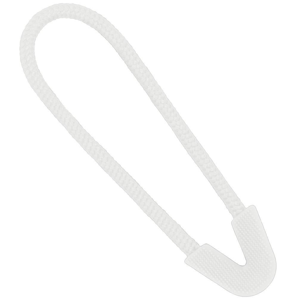 JAKO ZIP TAG, WHITE. 