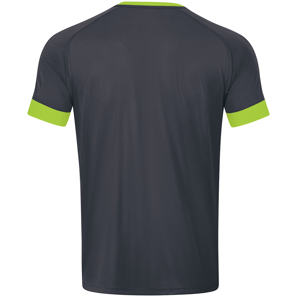 JERSEY JAKO CELTIC MELANGE SHORT SLEEVE, ANTHRACITE-LEMON MEN. 