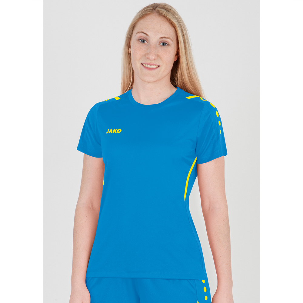 JERSEY JAKO CHALLENGE JAKO BLUE-NEON YELLOW WOMEN. 