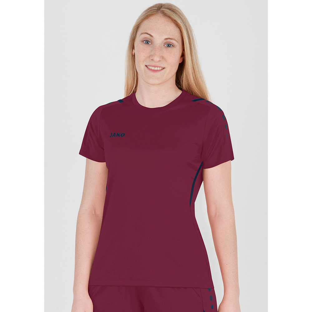 JERSEY JAKO CHALLENGE MAROON-SEABLUE WOMEN. 