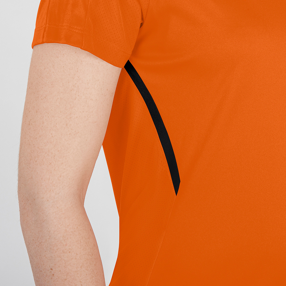 JERSEY JAKO CHALLENGE NEON ORANGE-BLACK WOMEN. 