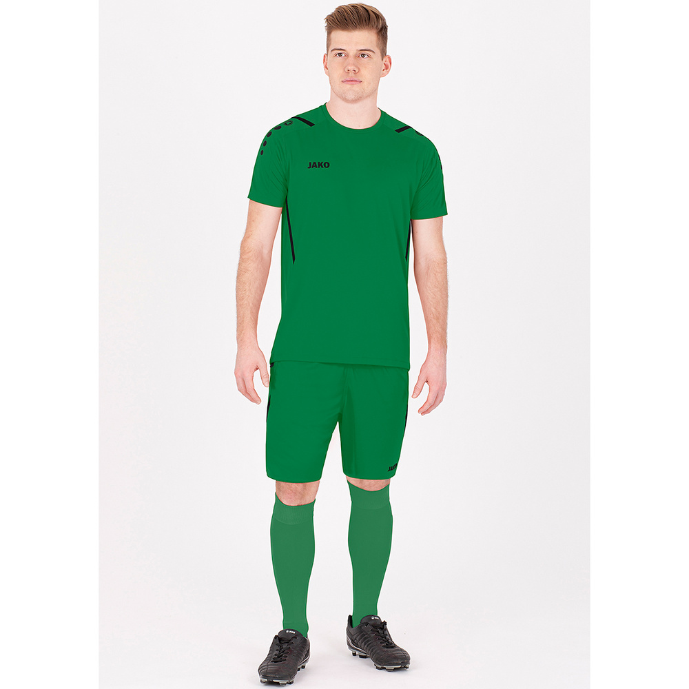 JERSEY JAKO CHALLENGE SPORT GREEN-BLACK MEN. 