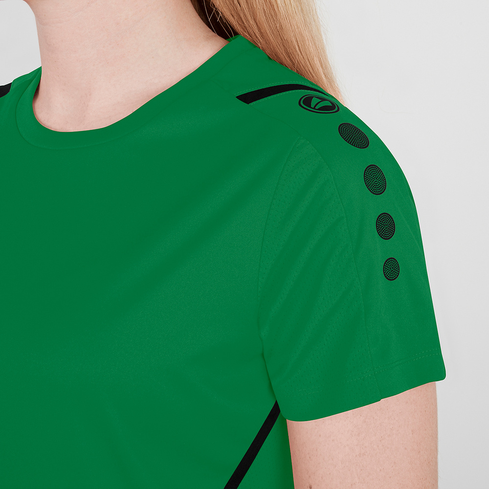 JERSEY JAKO CHALLENGE SPORT GREEN-BLACK WOMEN. 