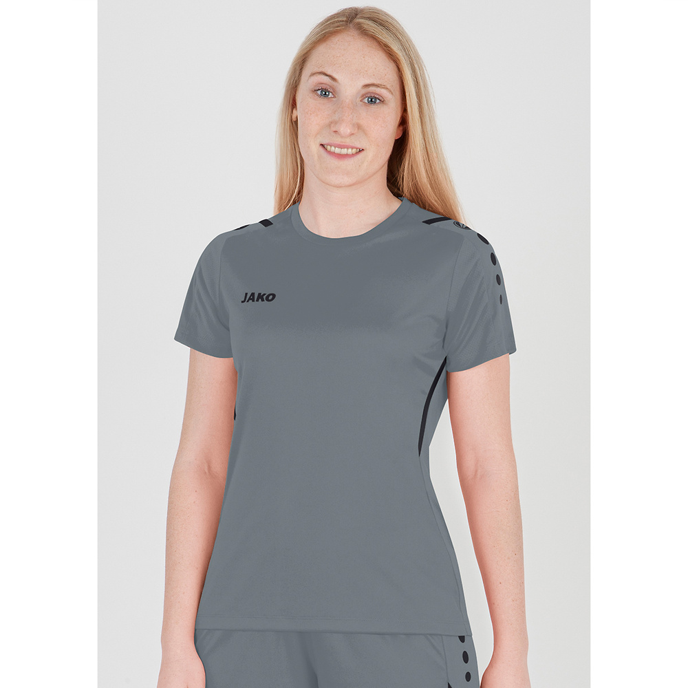 JERSEY JAKO CHALLENGE STONE GREY-BLACK WOMEN. 