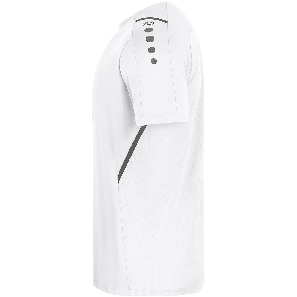 JERSEY JAKO CHALLENGE WHITE-LIGHT ANTHRACITE MEN. 