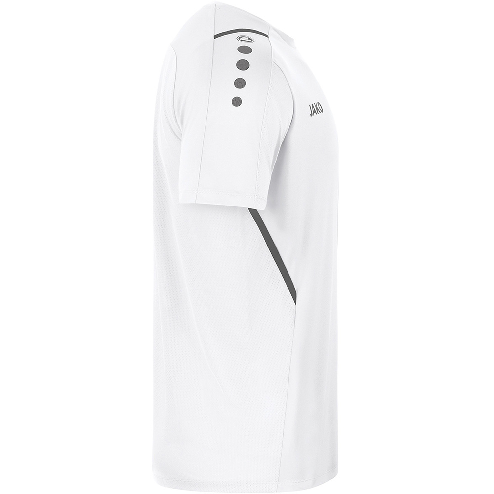 JERSEY JAKO CHALLENGE WHITE-LIGHT ANTHRACITE MEN. 