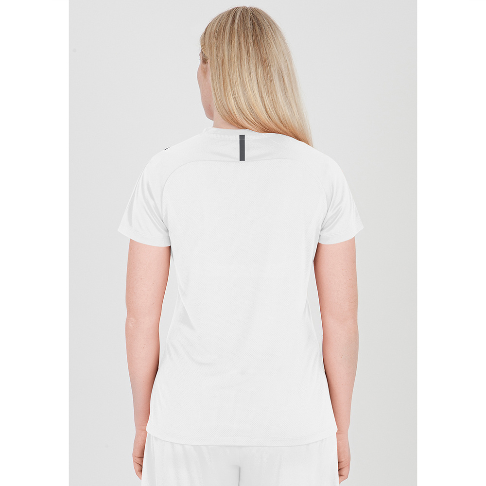 JERSEY JAKO CHALLENGE WHITE-LIGHT ANTHRACITE WOMEN. 