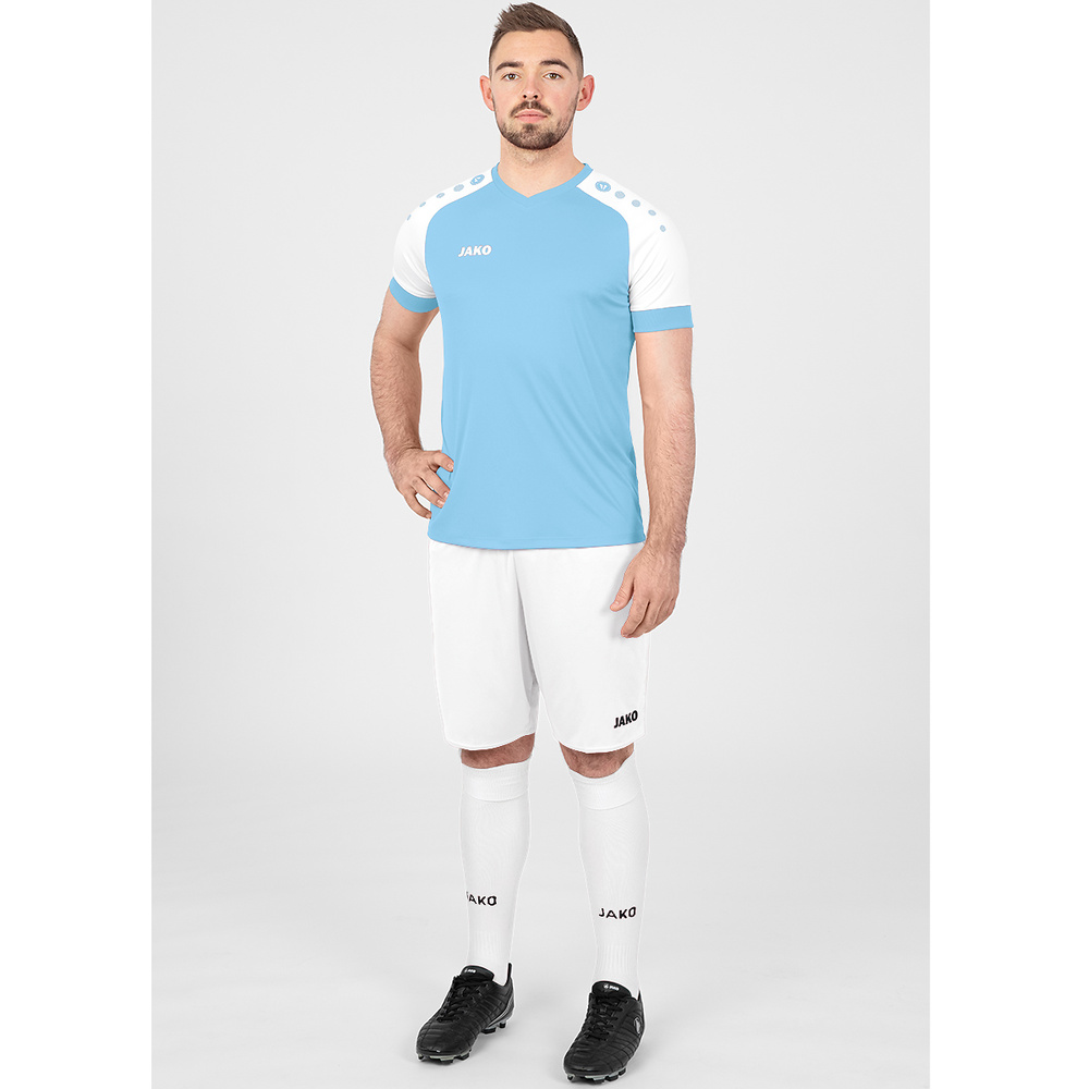 JERSEY JAKO CHAMP 2.0 SHORT SLEEVE, LIGHT BLUE-WHITE MEN. 